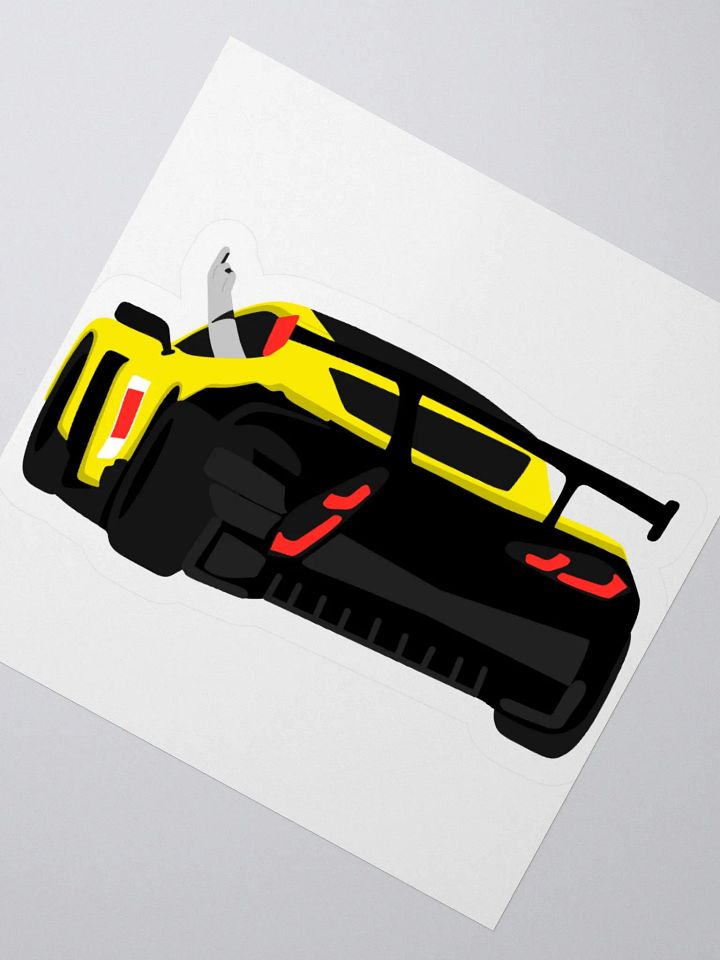 Going for First! (Full Car) - Sticker product image (2)