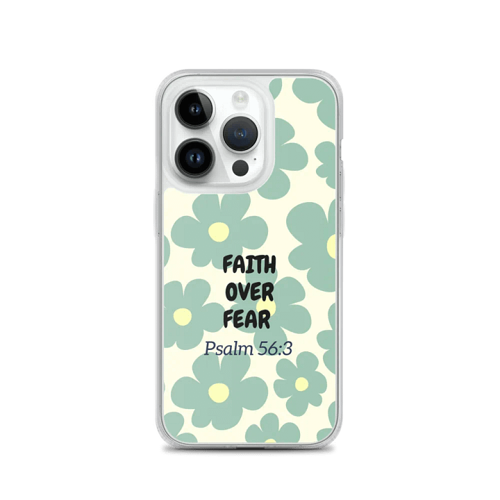 Faith Over Fear iPhone® Case product image (3)