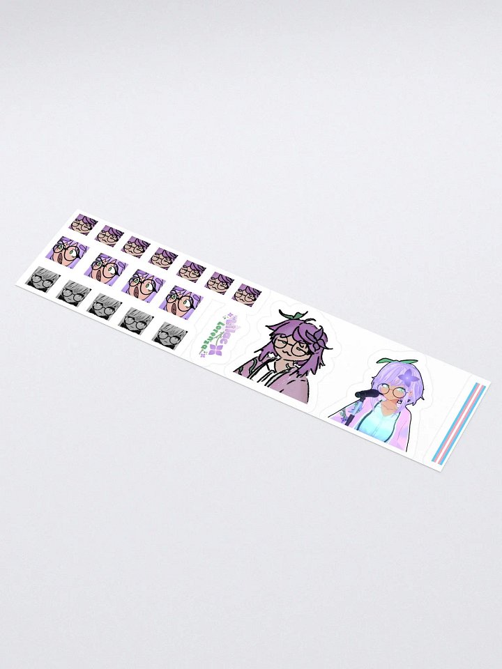 annoying purple girl stickers product image (1)