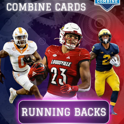 UN Combine Cards 🚫 Running Backs Part 1!

SWIPE to see how these RBs performed over the weekend at the NFL Combine!

Like, sh...