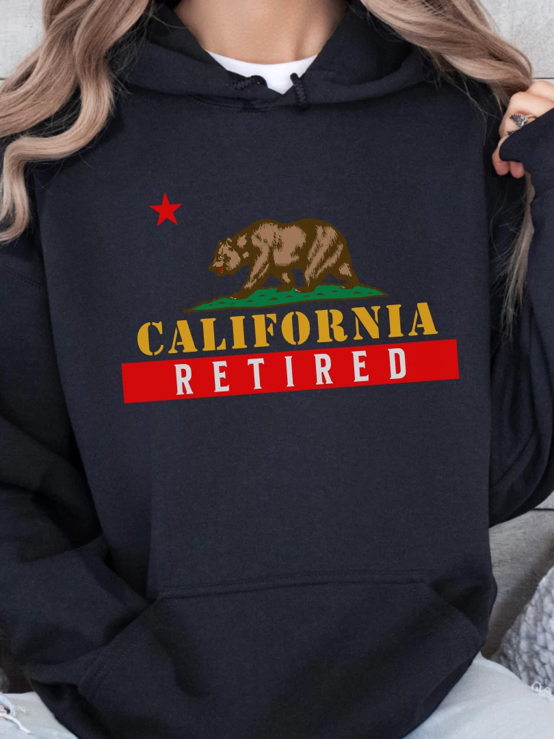 California Retired - red star product image (1)