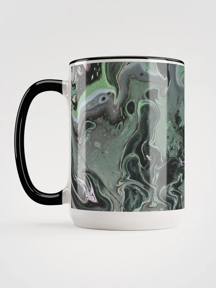 Metallic Green Fluid Acrylic Coloured Mug product image (2)