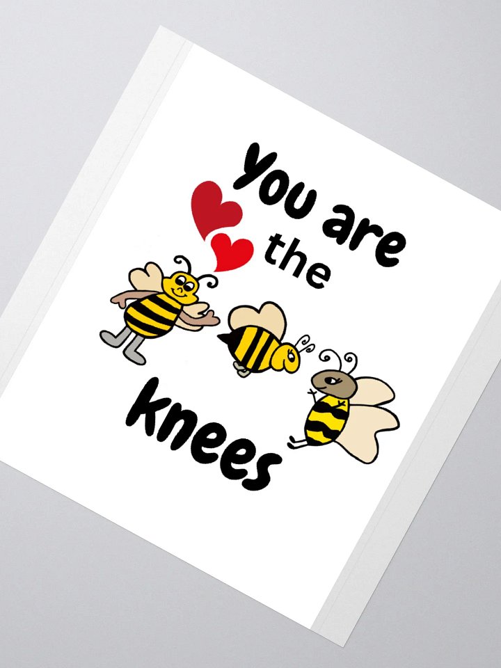 Valentine's Wishes Sticker for Bee Lovers product image (2)