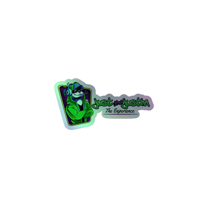 JustTheJustin (OG Holographic Sticker) product image (1)