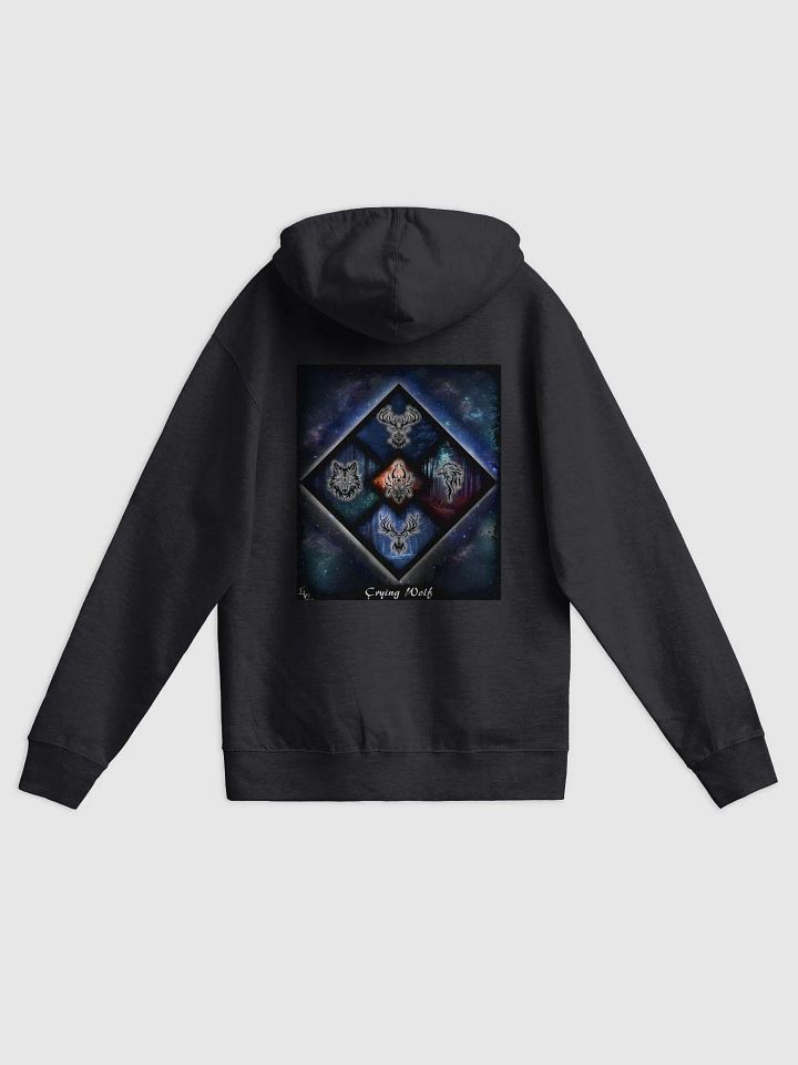 Crying Wolf Galaxy Hoodie product image (2)