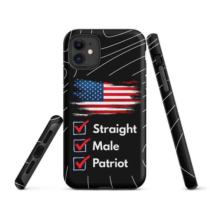 iPhone Tough Case: Male Checklist product image (1)