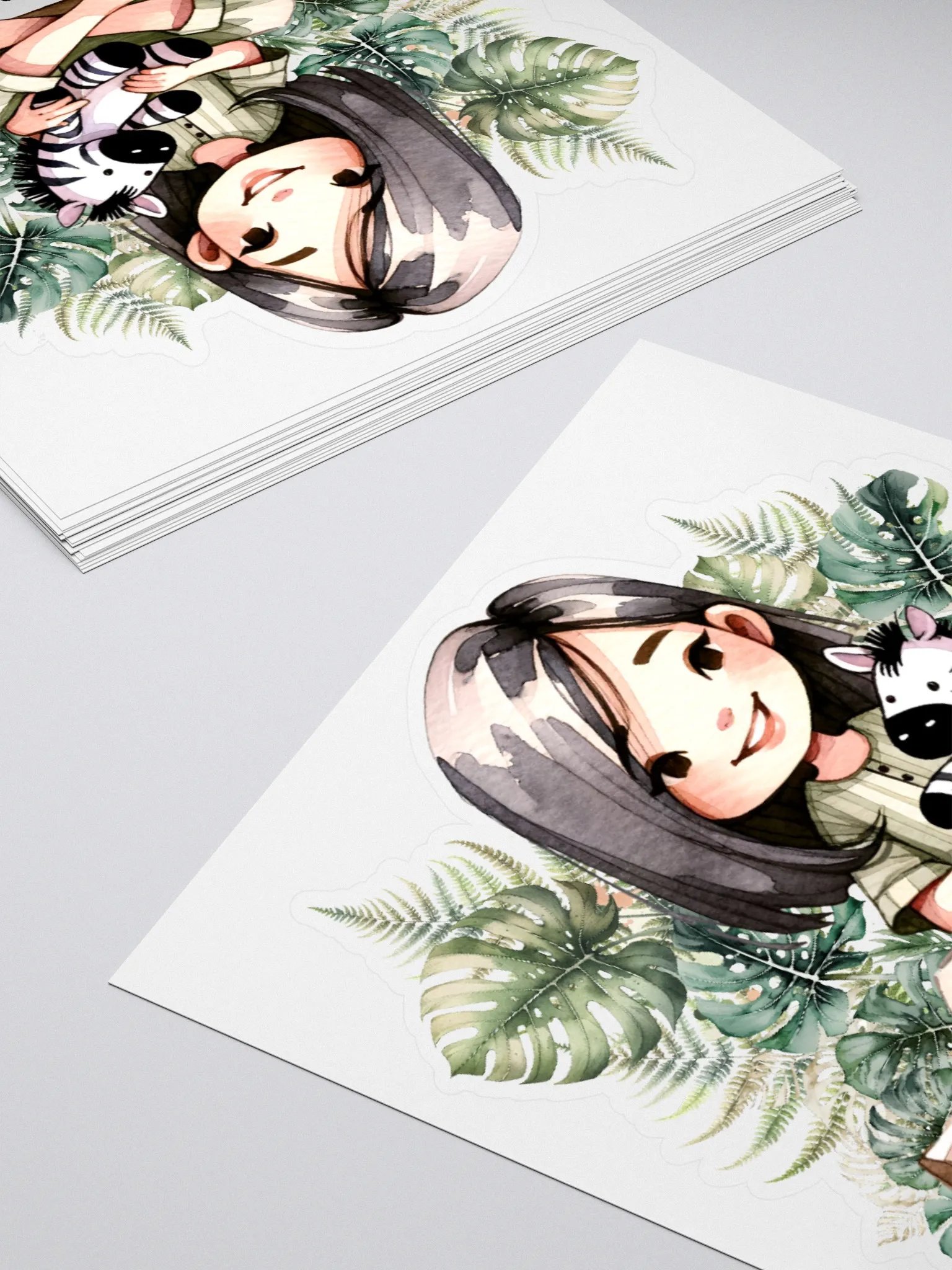 Silent moments bring clarity: vinyl sticker product image (4)