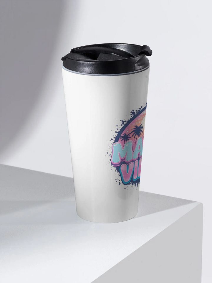 MAMA VIBES Sunset Stainless Steel Travel Mug product image (2)