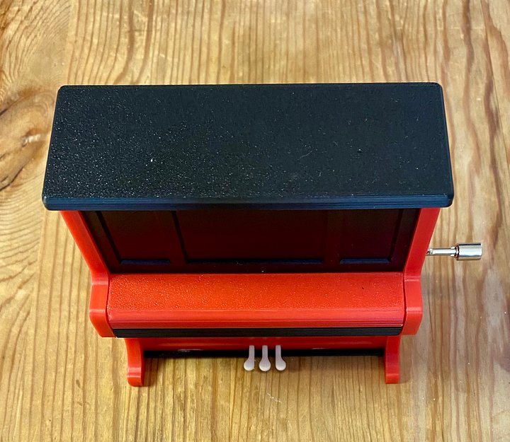 3D Printed Piano Music Box product image (2)