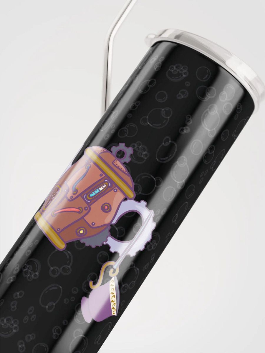 Time for Tea - Steampunk - Black Tumbler product image (5)