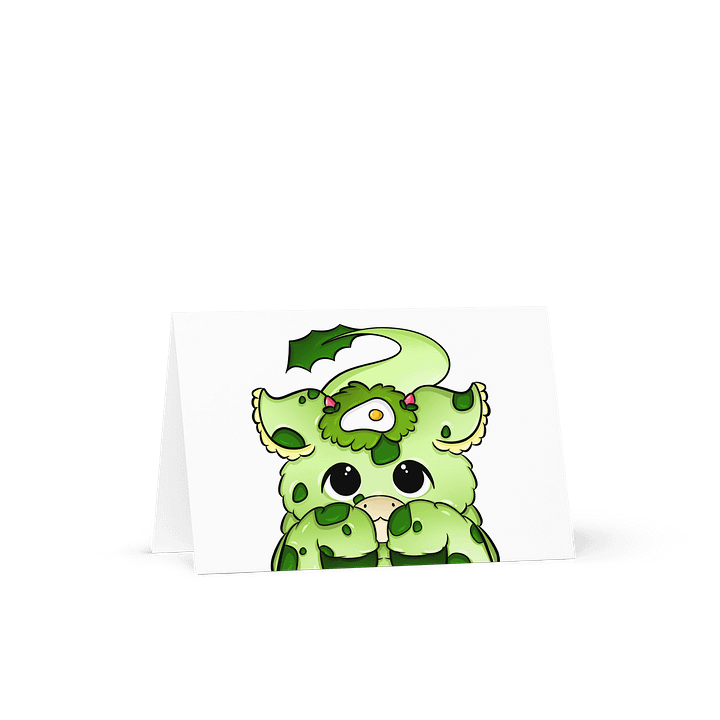 "Peekin' Bud" Greeting Card product image (1)
