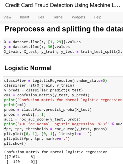 Credit Card Fraud Detection Using Machine Learning Project product image (8)