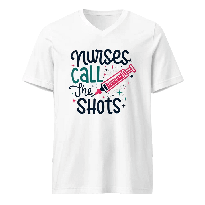Sparkling Nurse Power V-Neck Tee product image (1)