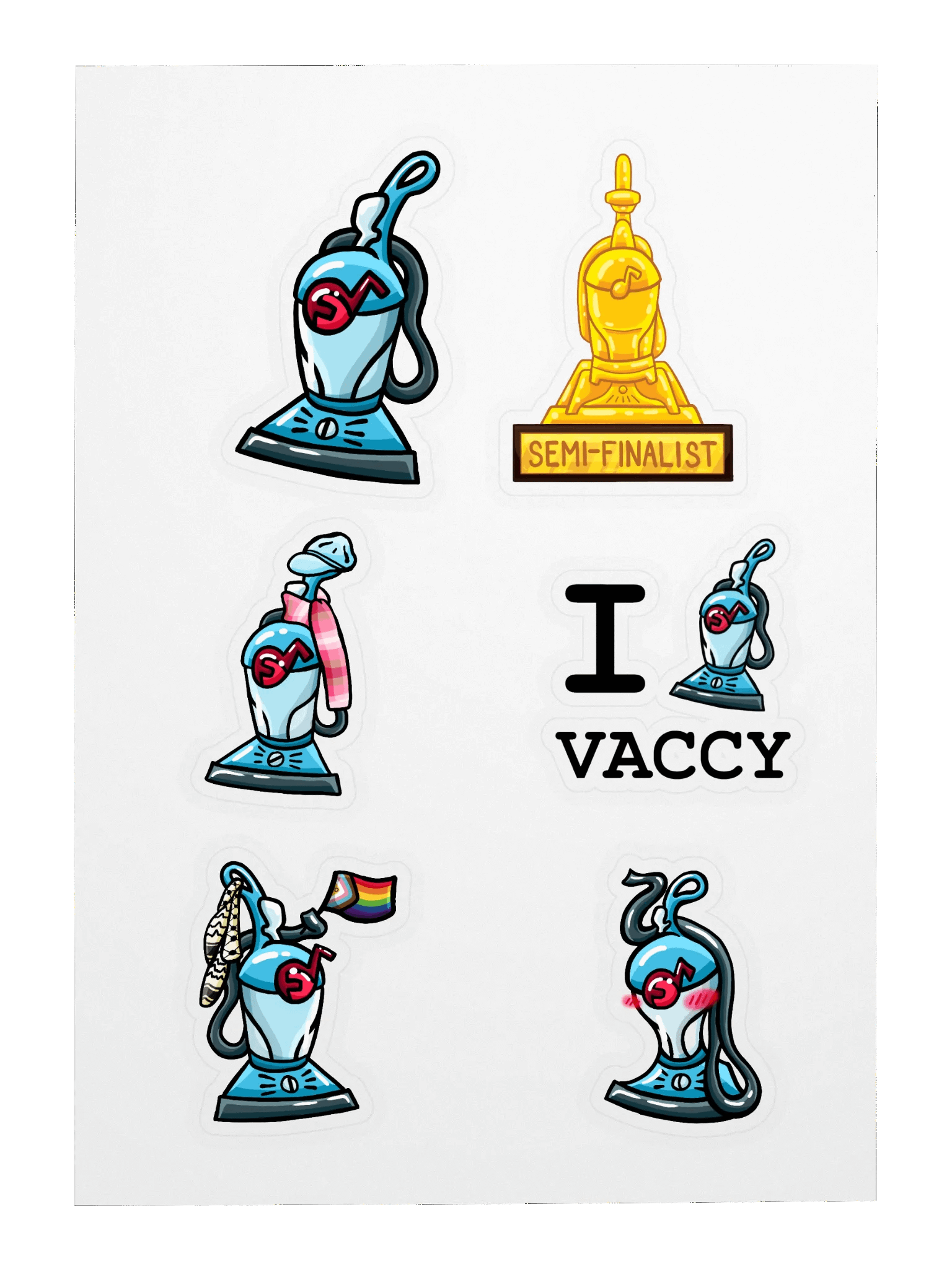 Vaccy Sticker Sheet product image (3)