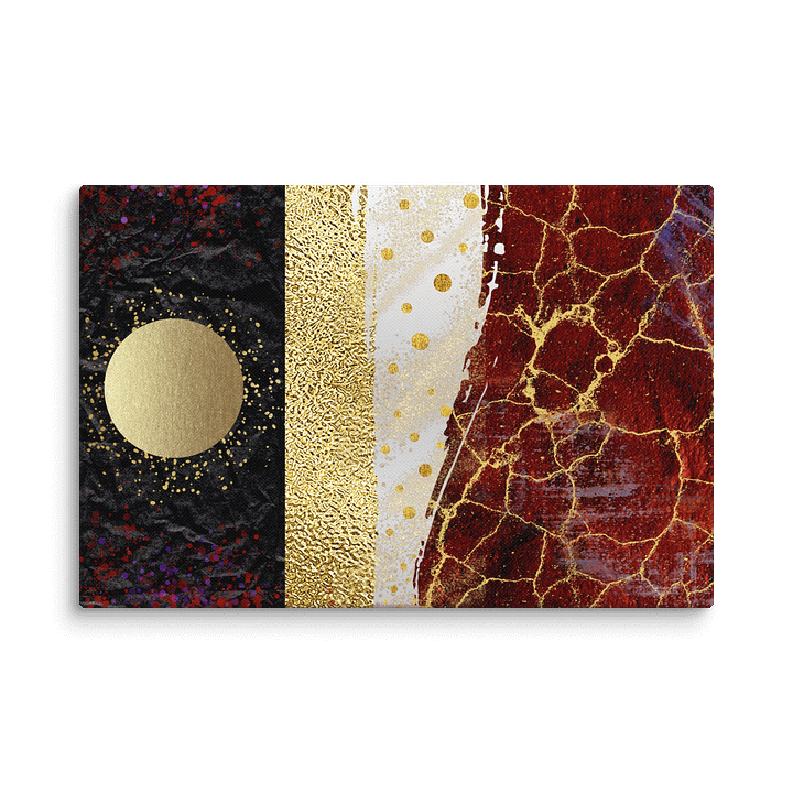 Gold Abstraction Canvas product image (1)