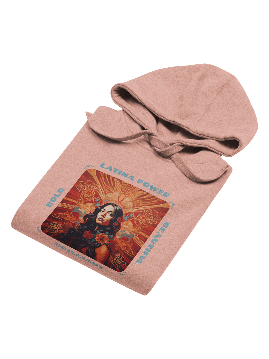 Latina Power Floral Hoodie product image (4)