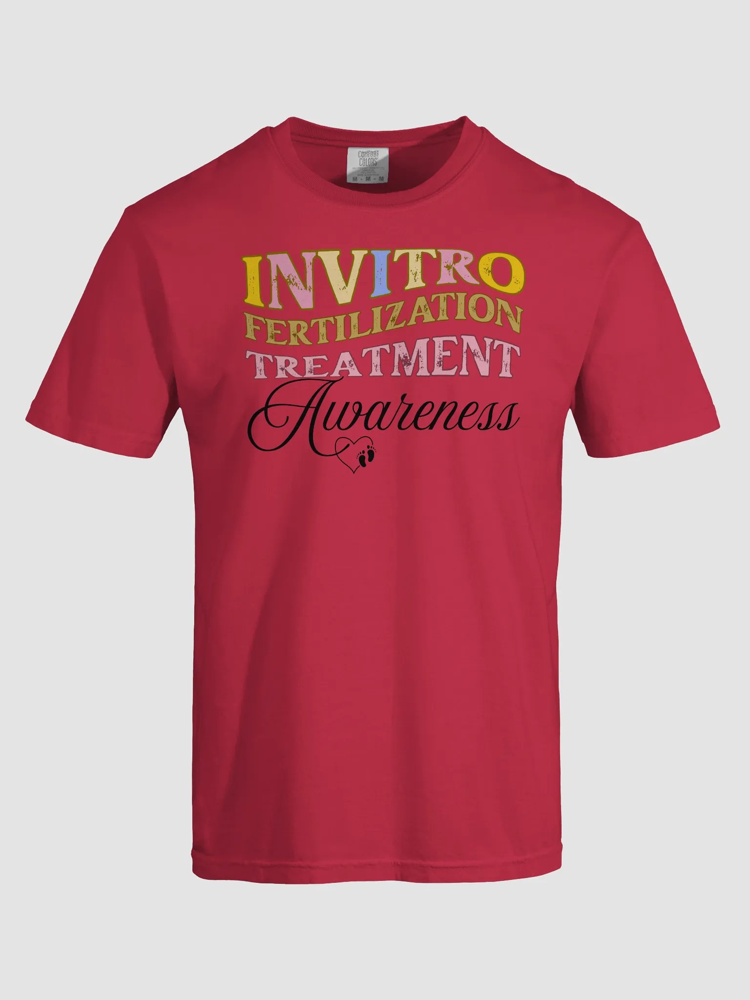 Invitro Fertilization Pregnancy Treatment Comfort Colors T-shirt product image (4)