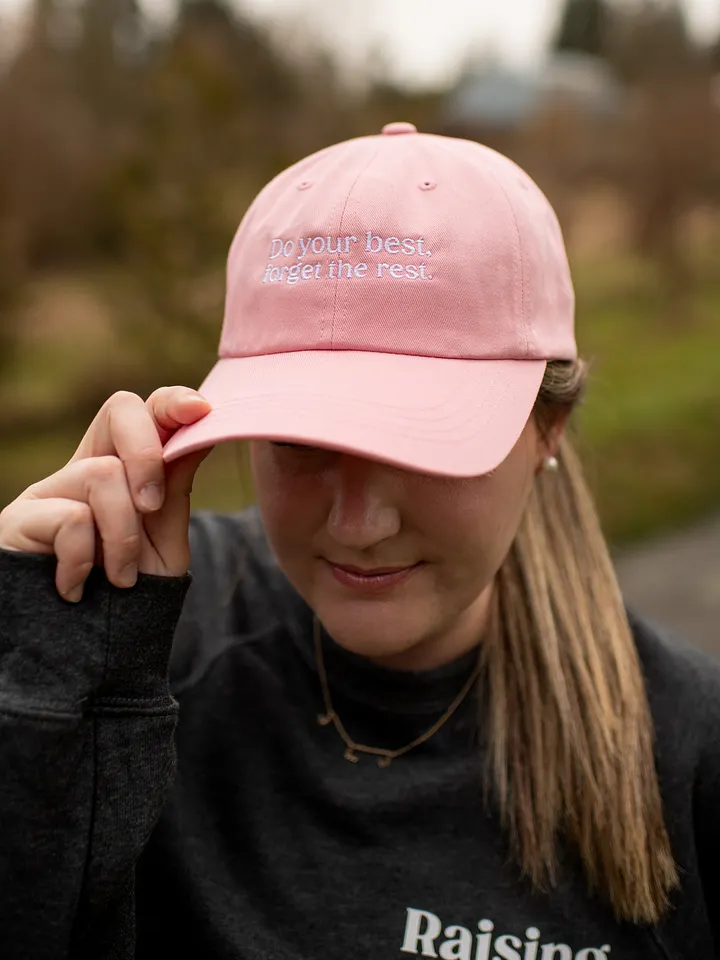 Do Your Best Embroidered Classic Dad Hat product image (17)