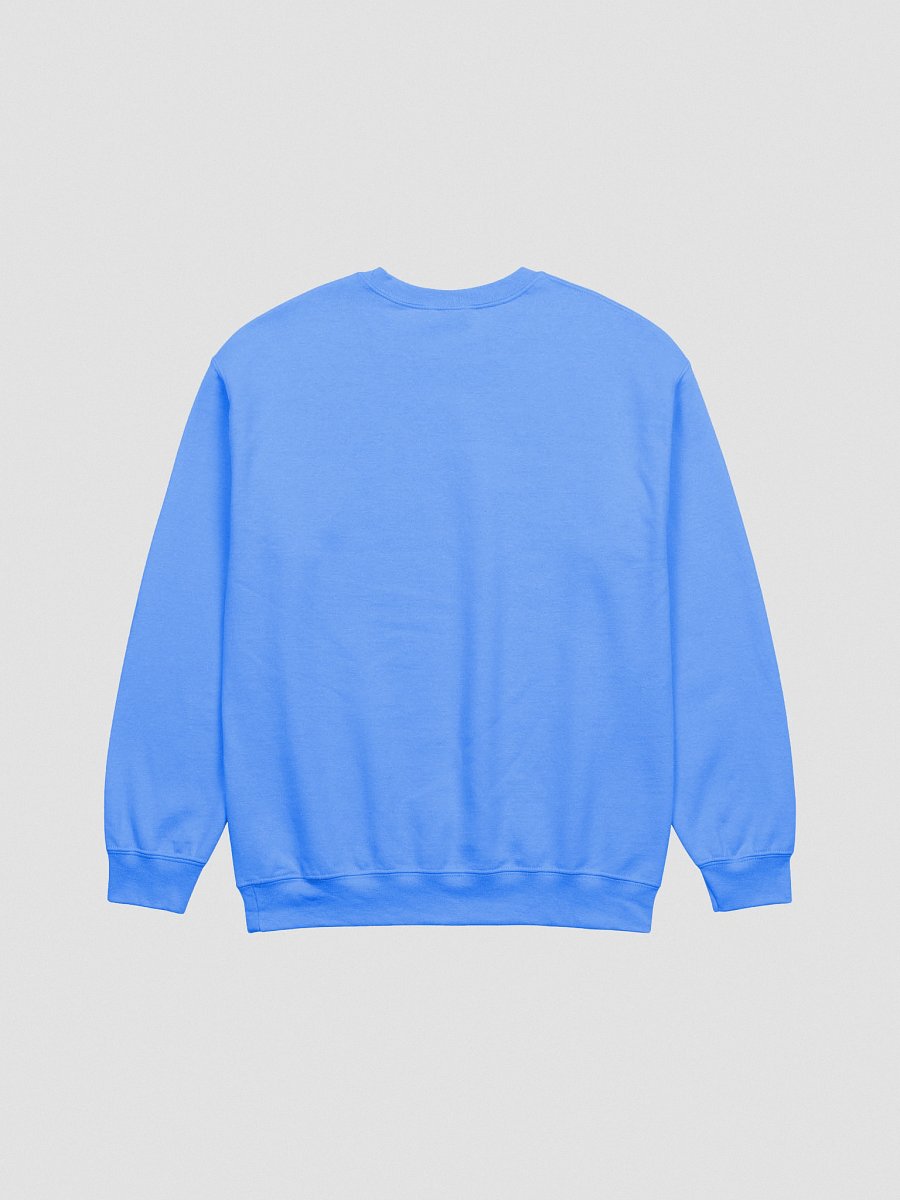 For Fox's Sake Sweatshirt (Embroidered) of an American Foxhound(Blue) product image (2)