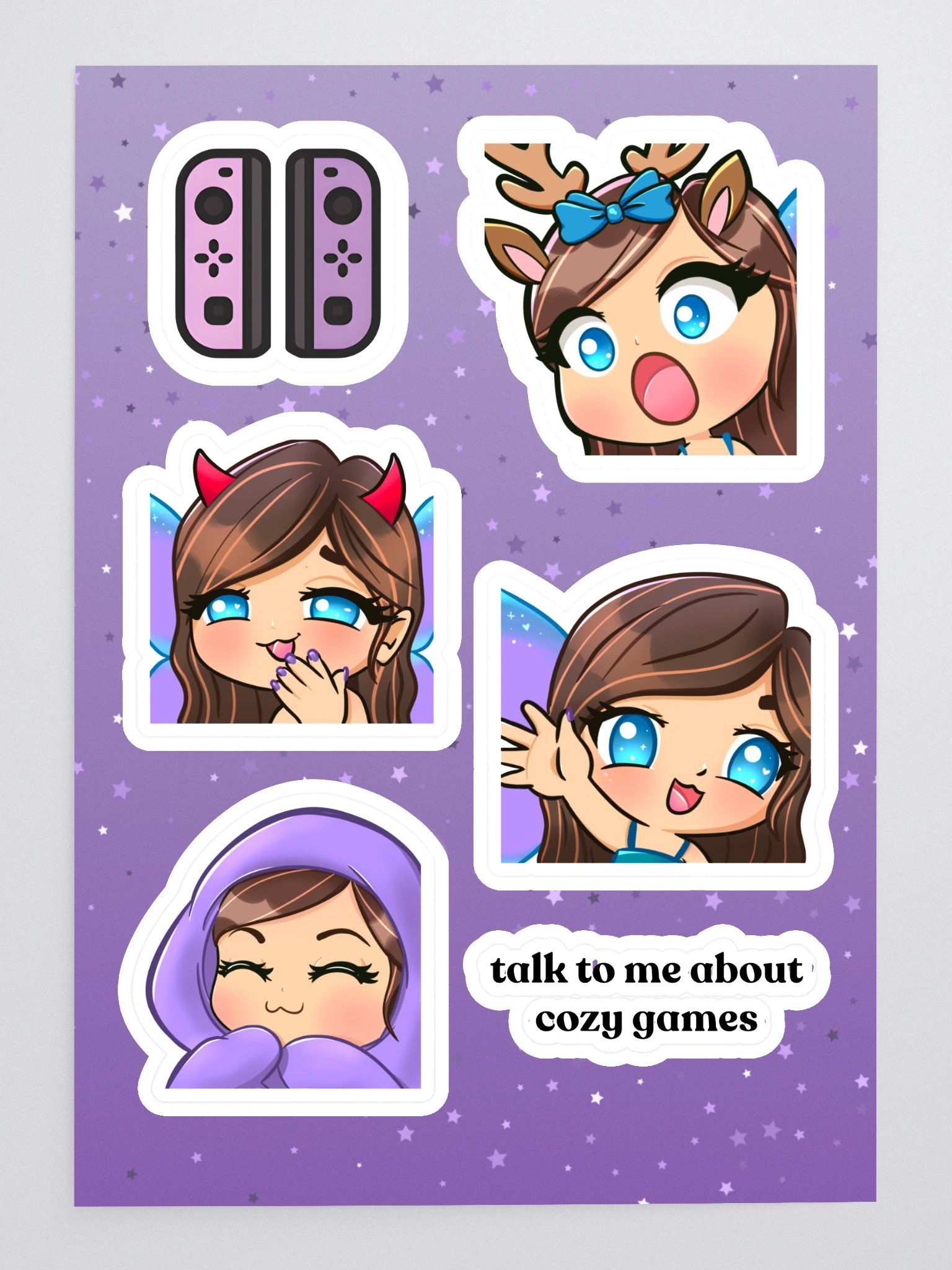 Emote sticker pack product image (3)