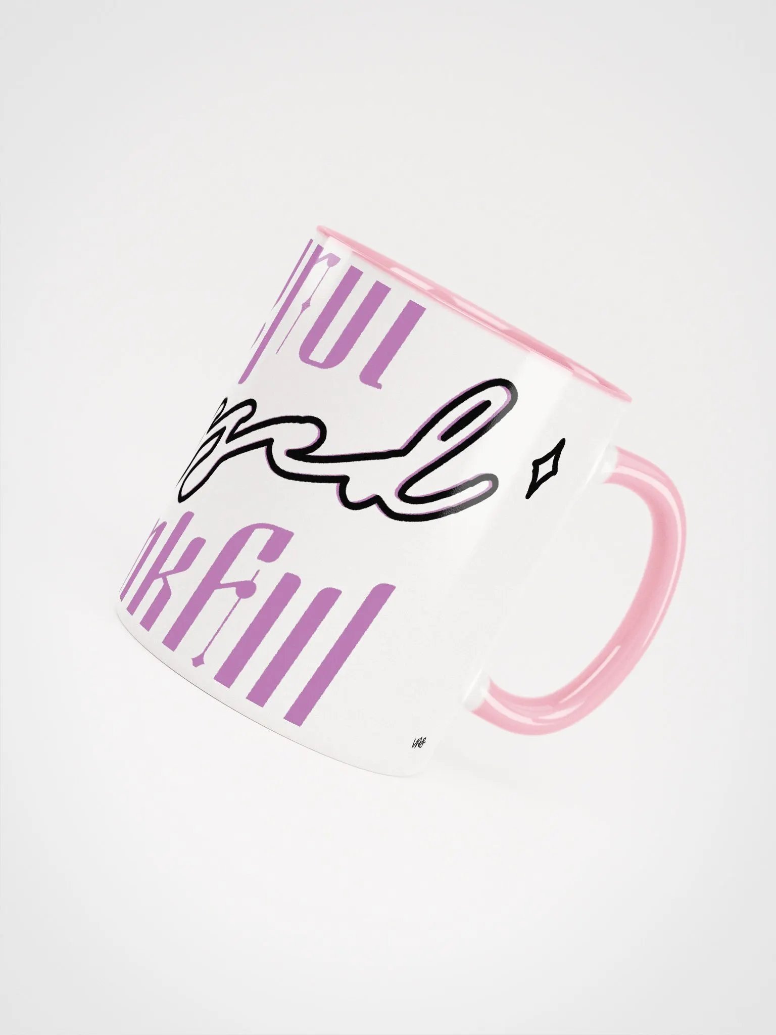 Grateful, Blessed, Thankful (Ceramic Mug with Color Inside) product image (4)