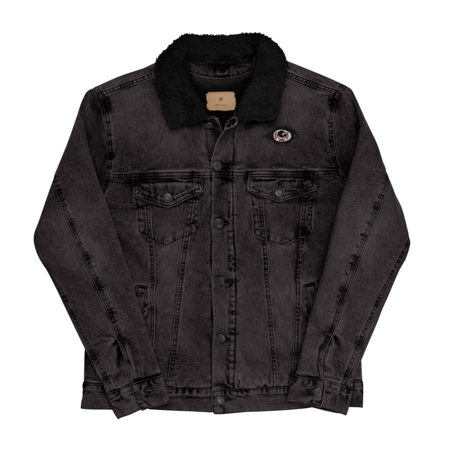 Horror Never Sleeps Sherpa Denim Jacket product image (3)
