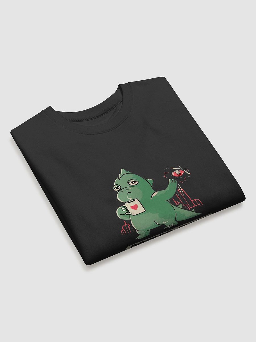 Dino Destruction Coffee Sweatshirt product image (3)