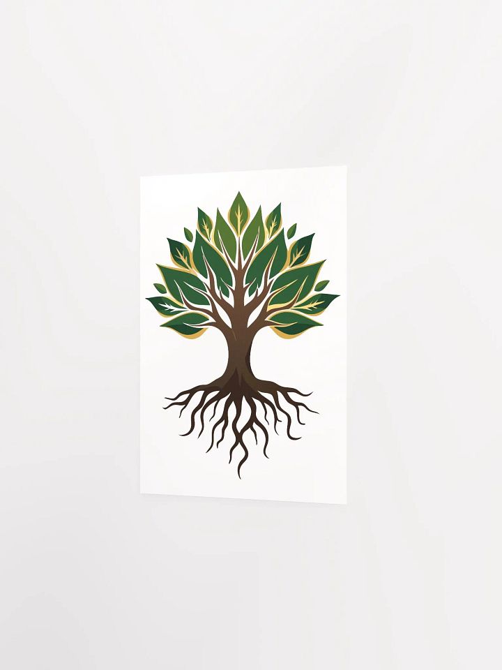 Elegant Tree Poster – Nature-Inspired Wall Art for Home Decor product image (2)
