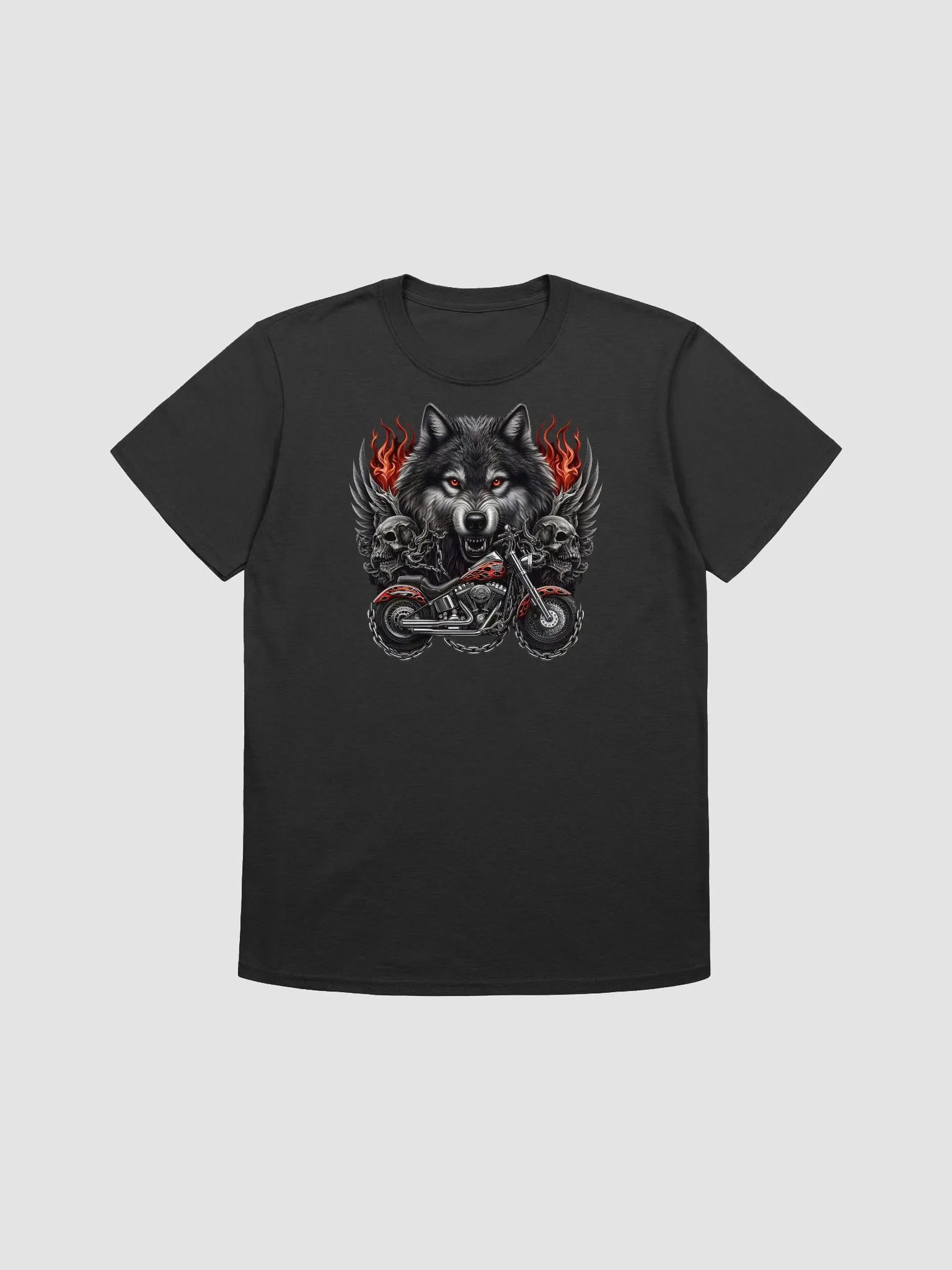 Wildfire Wolf Unisex Tee #50 product image (1)