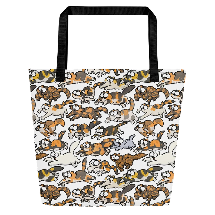 Tortie Cat Tote product image (1)