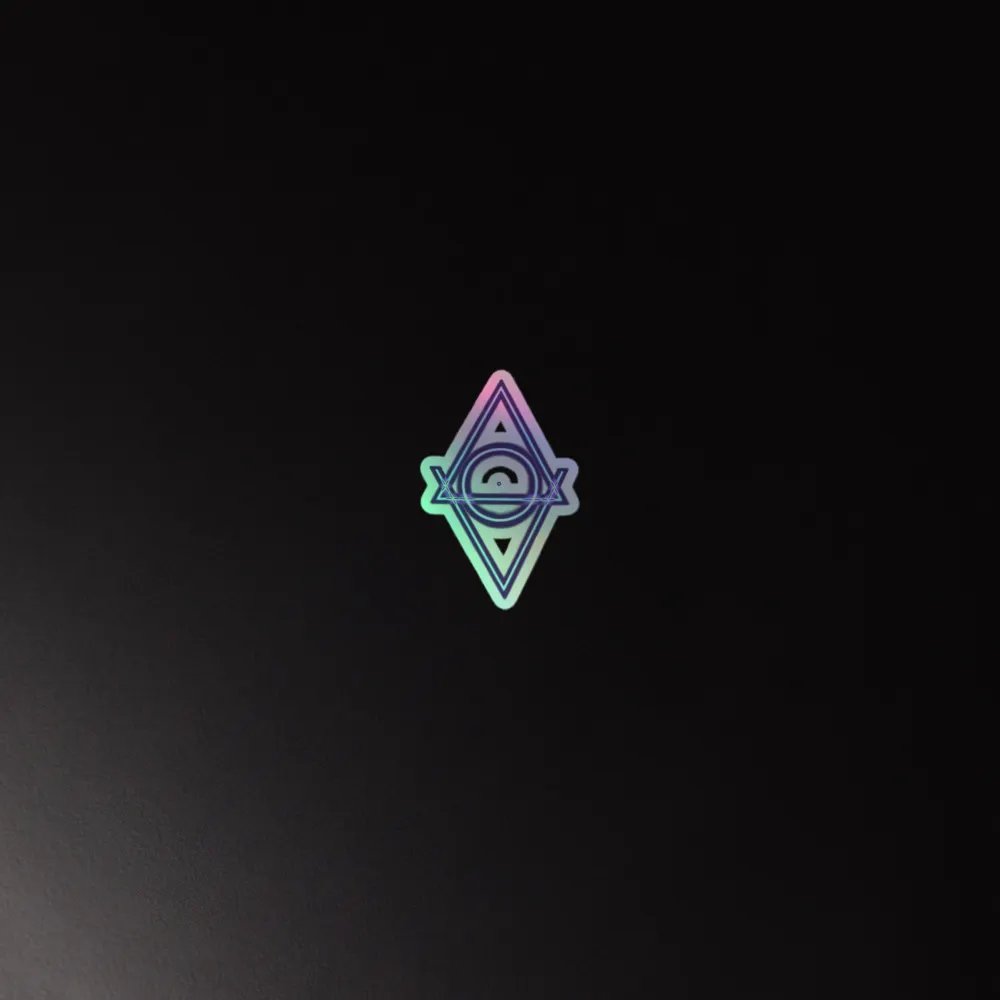 Void's logo Holographic sticker product image (4)