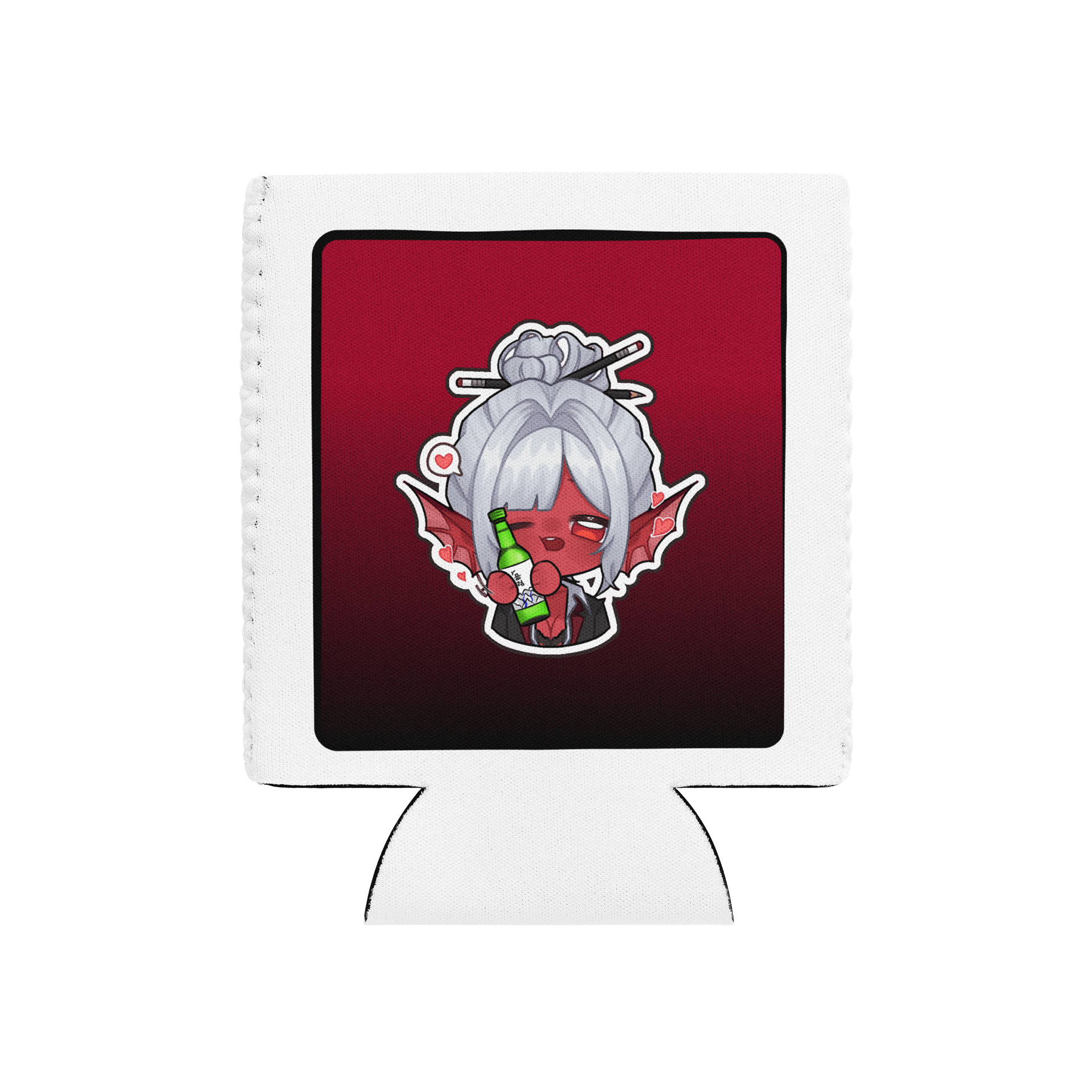 Soju Emote Coozie (Red) product image (1)