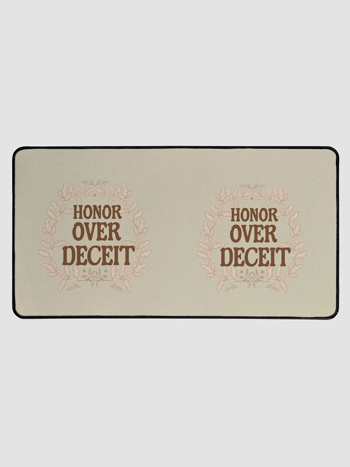 Honor Over Deceit Desk Mat product image (2)