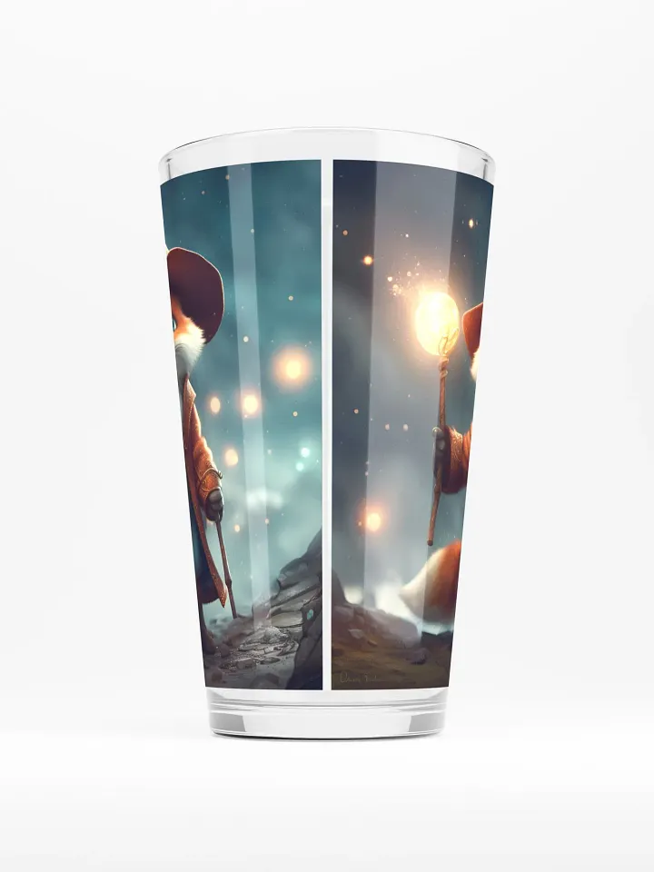 Fox Wizard Pint Glass product image (2)