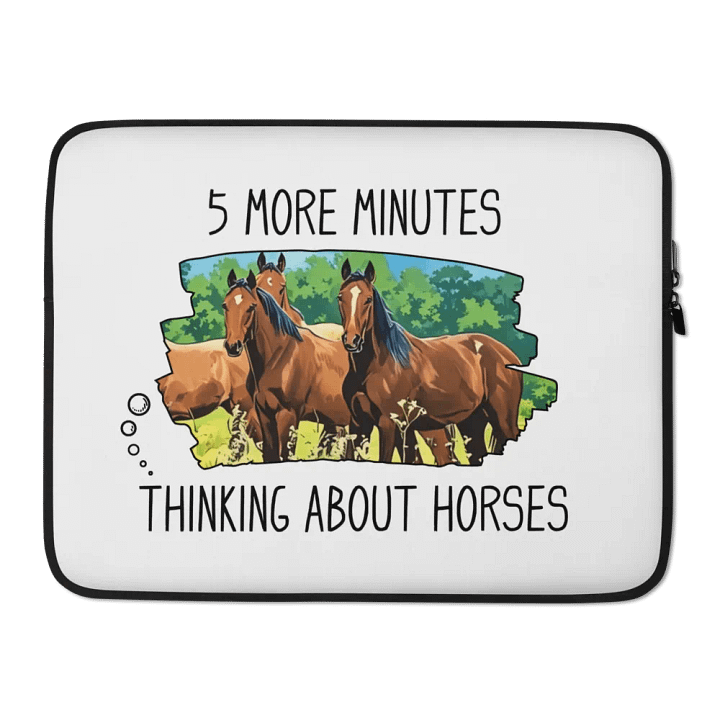 Funny Horses Laptop Sleeve product image (2)