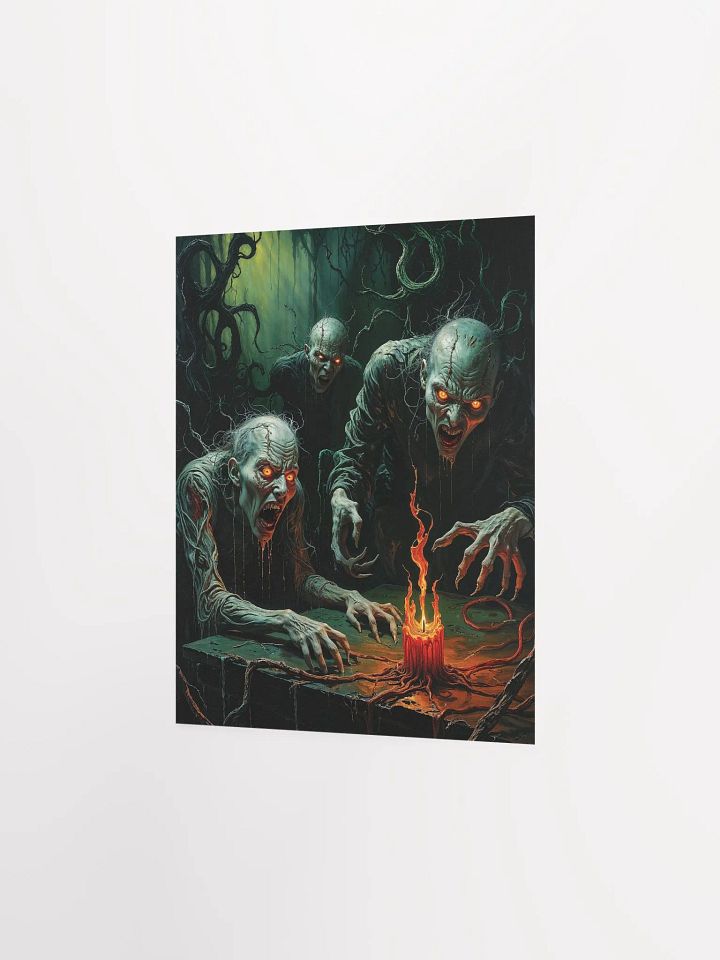 Ghastly Gathering Matte Poster product image (1)