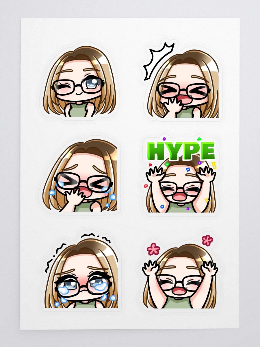 Emotions - Twitch Emote Sticker Sheets product image (3)