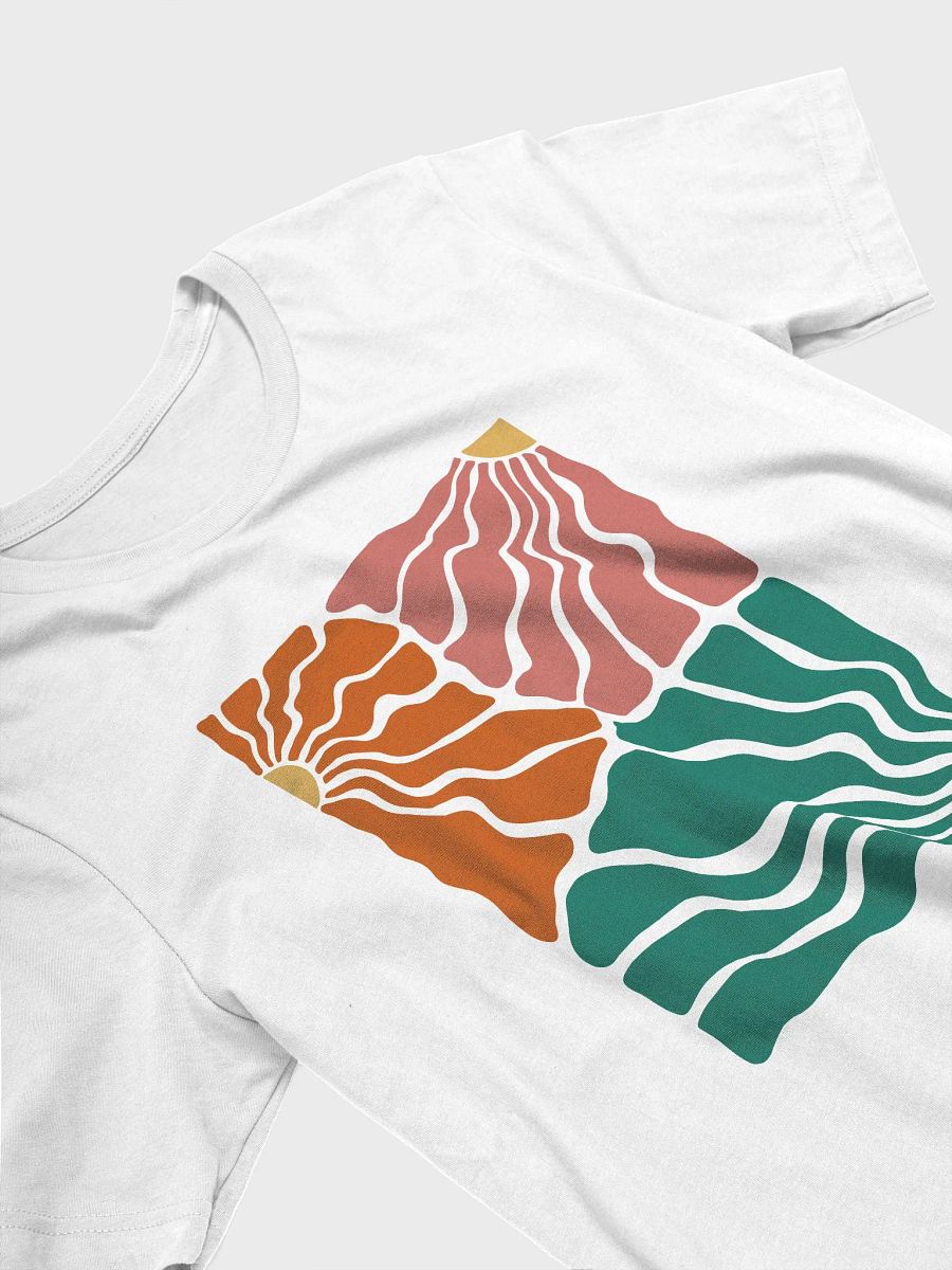 Waves of Sunlight Flowers T-Shirt product image (3)