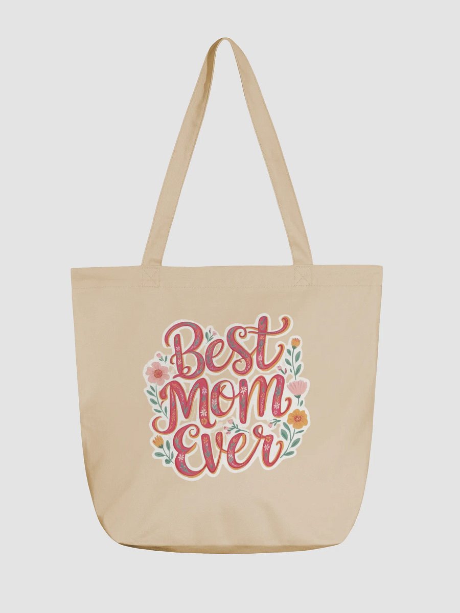 Whimsical Floral Best Mom Ever Tote Bag product image (2)