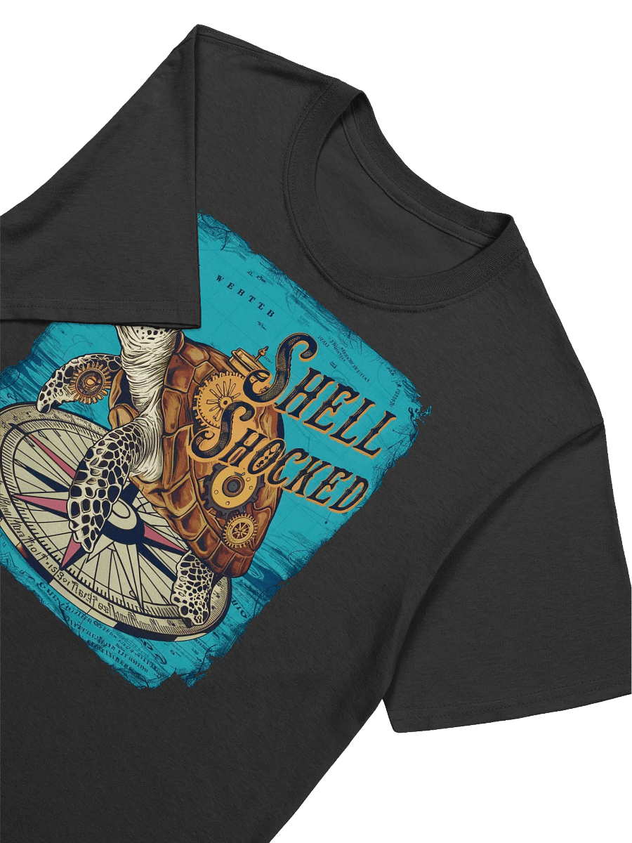 Turtle Lover - Steampunk Aesthetics: Sea Turtle with a Mechanical Twist T-Shirt product image (15)