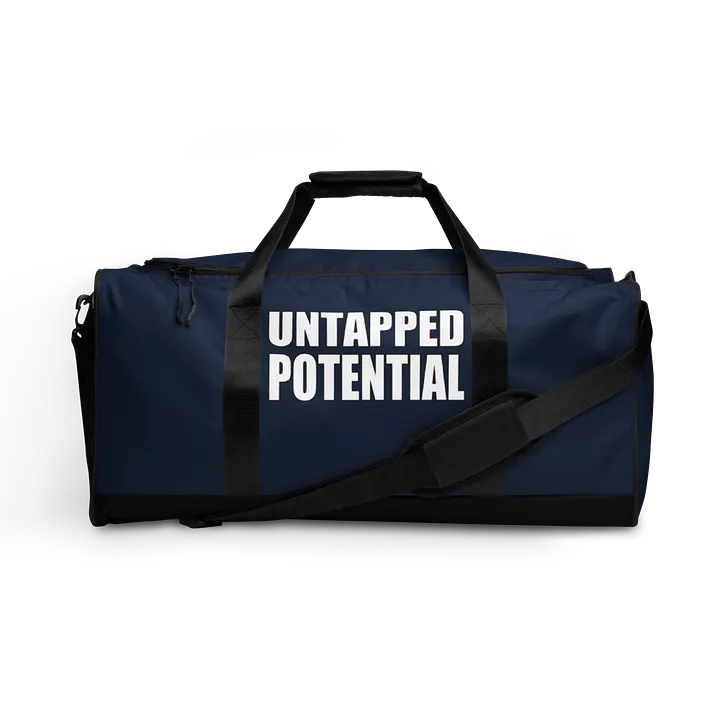 Untapped Potential Navy Blue Duffle Bag product image (1)