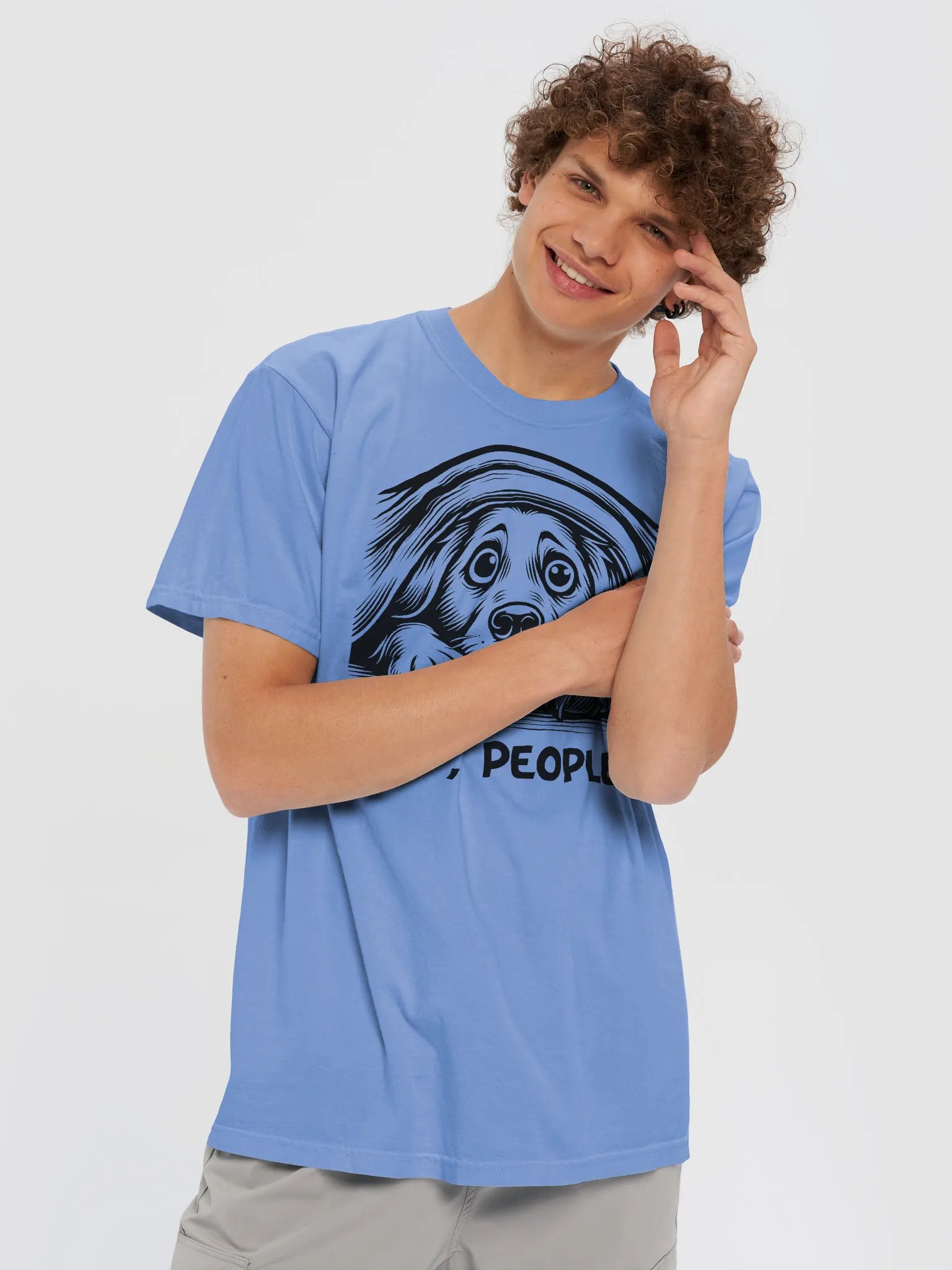 Ew, People Golden Retriever T-Shirt product image (3)