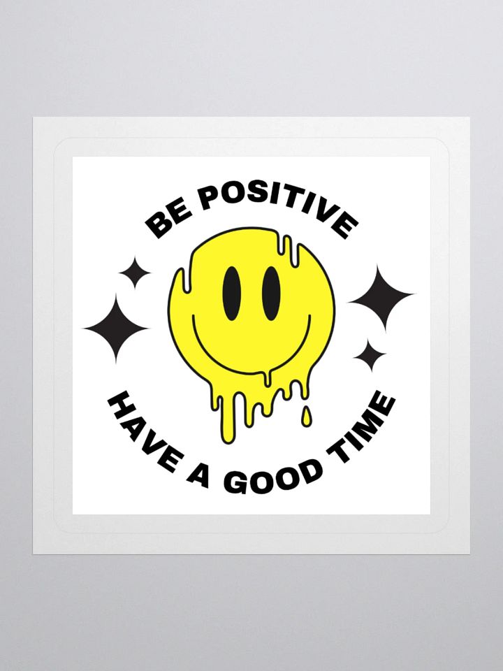 Positive Meltdown Kiss Cut Stickers product image (1)