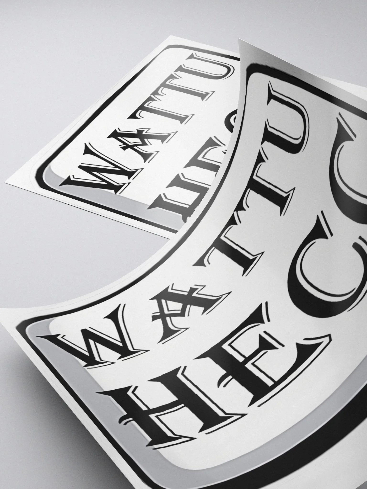 wattuhecc Kiss Cut Stickers product image (4)
