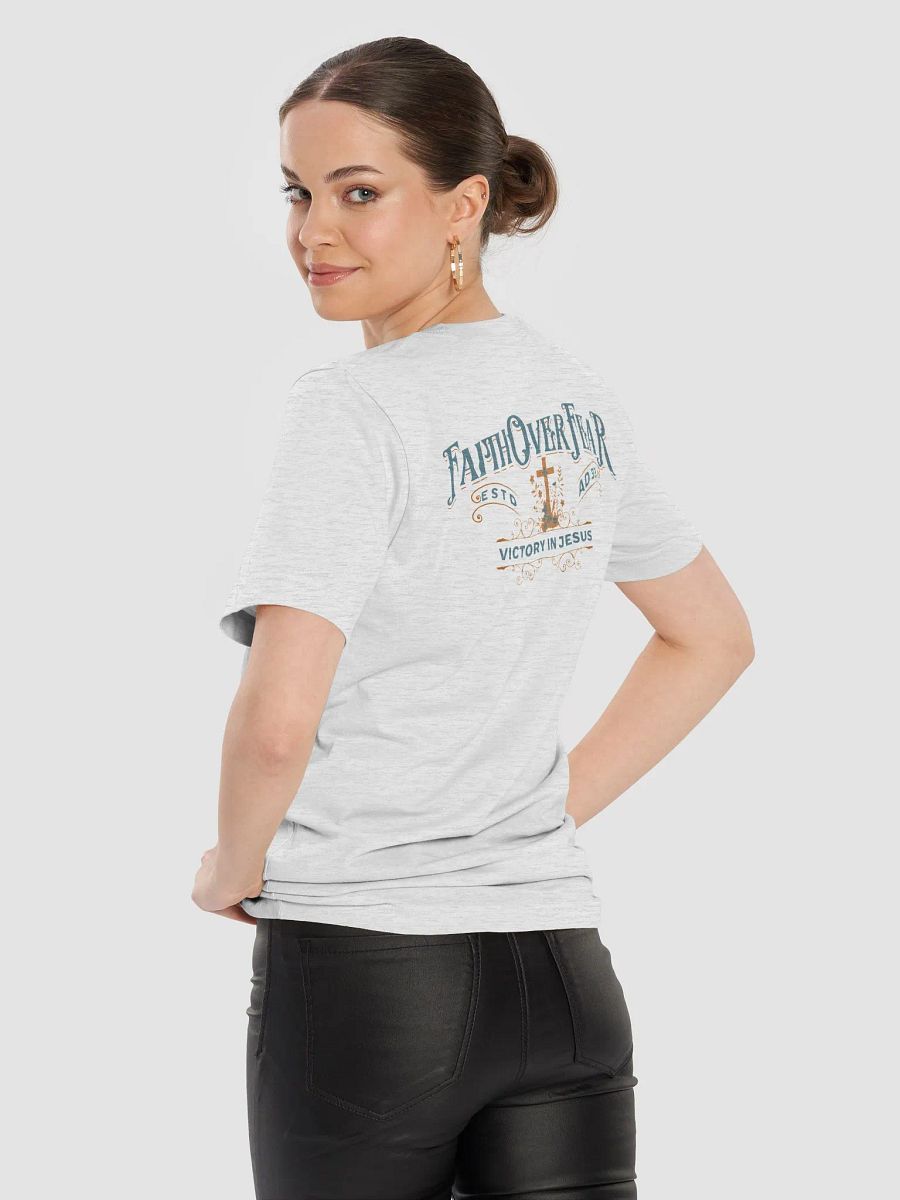 Faith Over Fear T-Shirt - Back Print product image (35)
