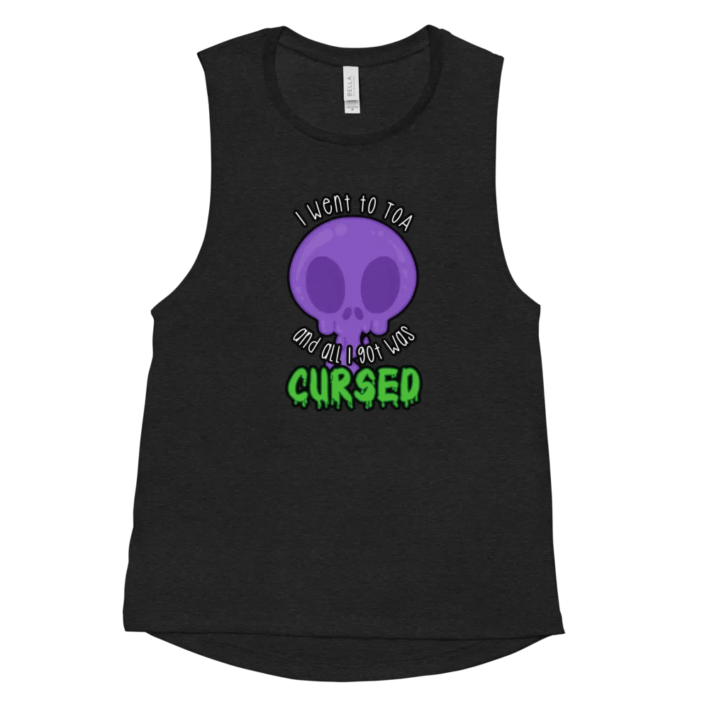 All I Got Was Cursed - Warlock - Women's Style Muscle Tank product image (11)