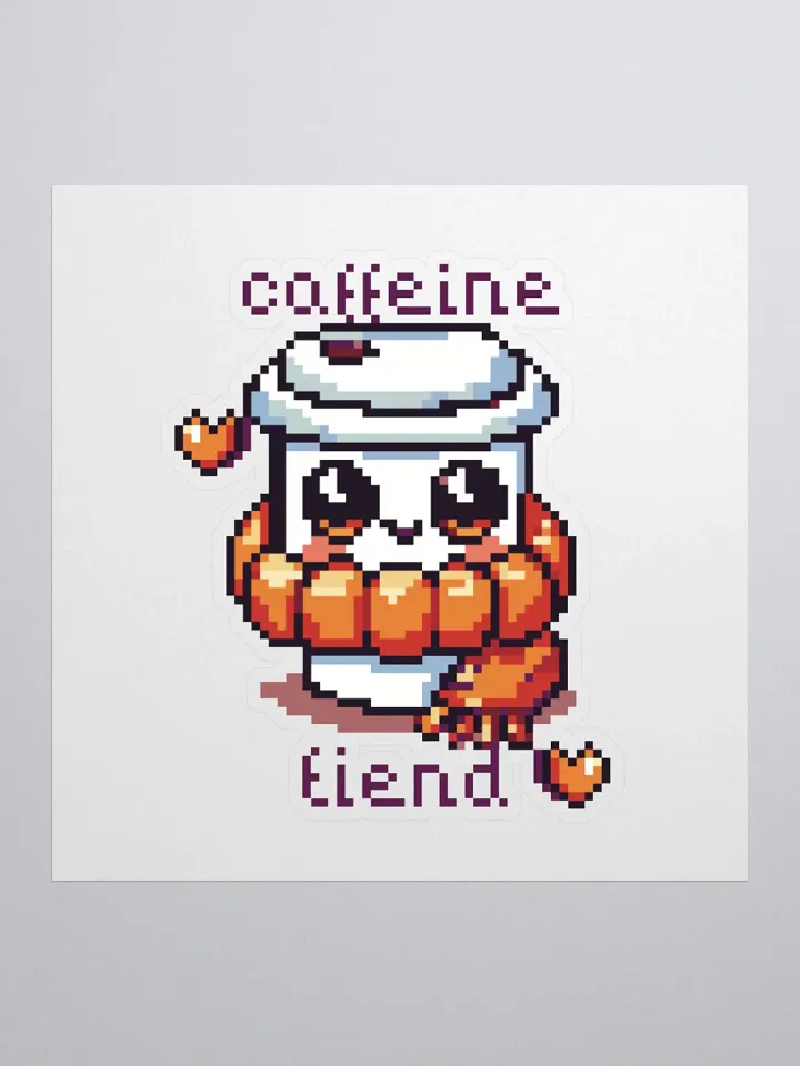 Coffee Addict Sticker product image (3)