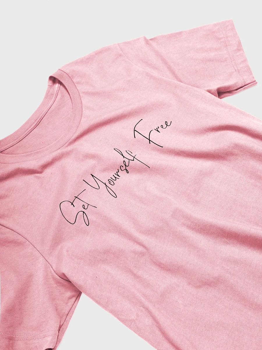 Set Yourself Free Self-love Reminder Light T-Shirt product image (3)