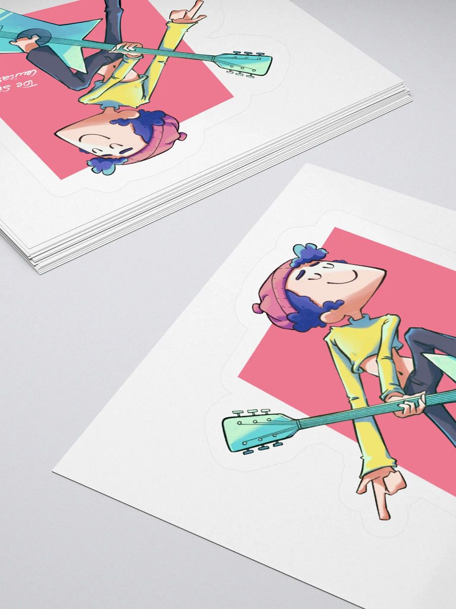 Toe Style Guitarist | Stickers product image (12)