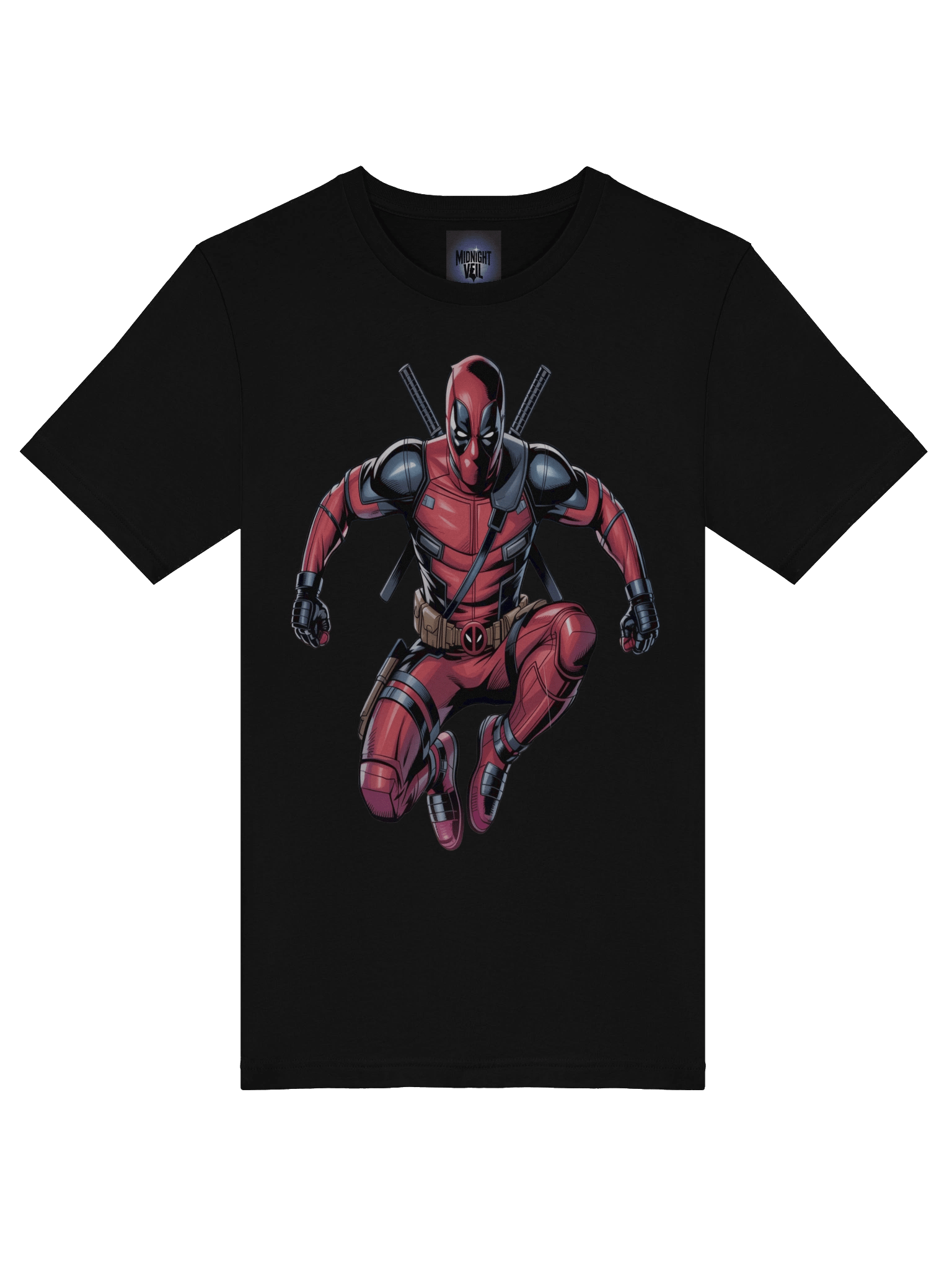 Deadpool Crouching Chaos Supersoft T-Shirt product image (7)